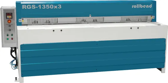 Электромеханическая гильотина Rollbend RGS 1350x3