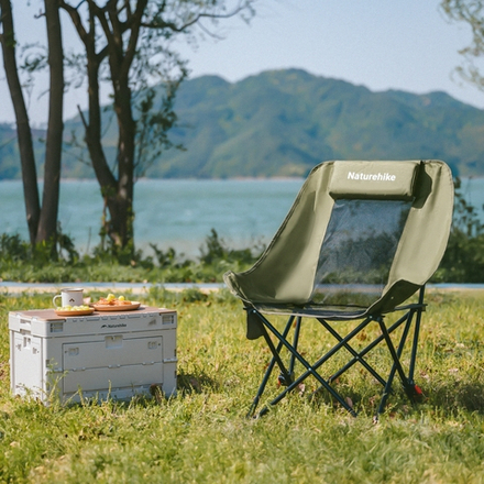 Кресло туристическое Naturehike Sea star 002, 71х66,5х95 см, складное, до 100 кг, зеленое