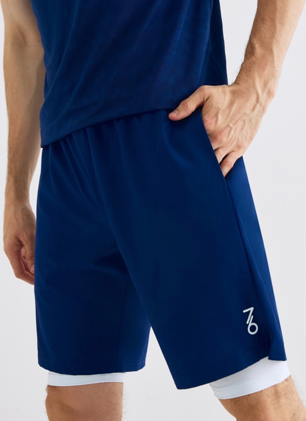 Шорты мужские 7/6 Miran 2.0 Shorts Navy Peony (Размер "M")