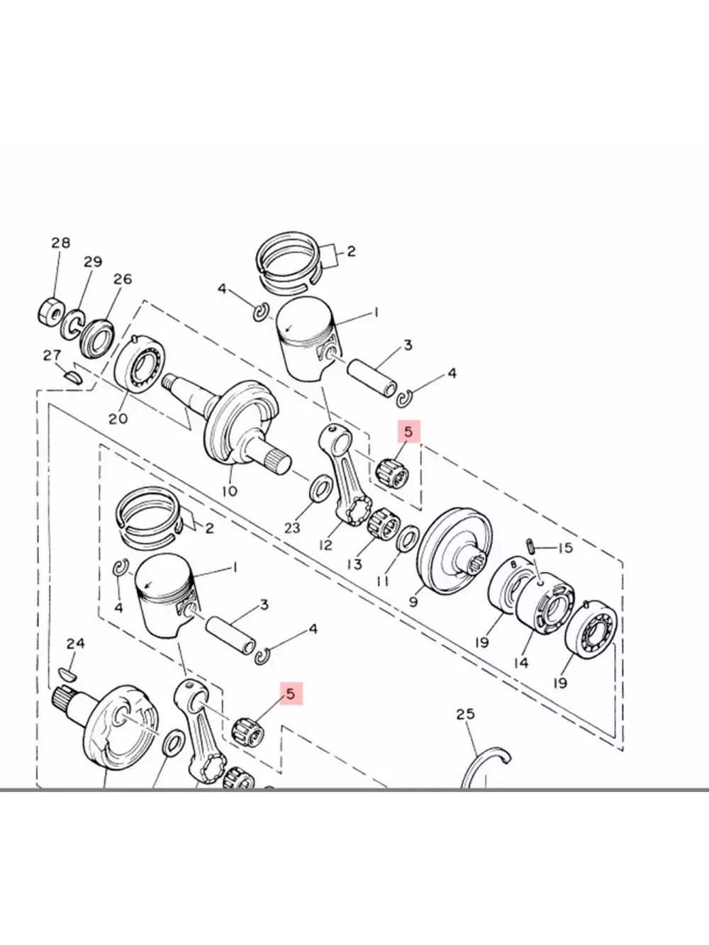 Подшипник игольчатый 93310320G000