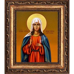 Анастасия Патрская мученица. Икона на холсте.