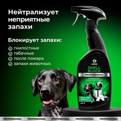 Нейтрализатор запаха 600 мл "Smell Block" Professional 8 ящ