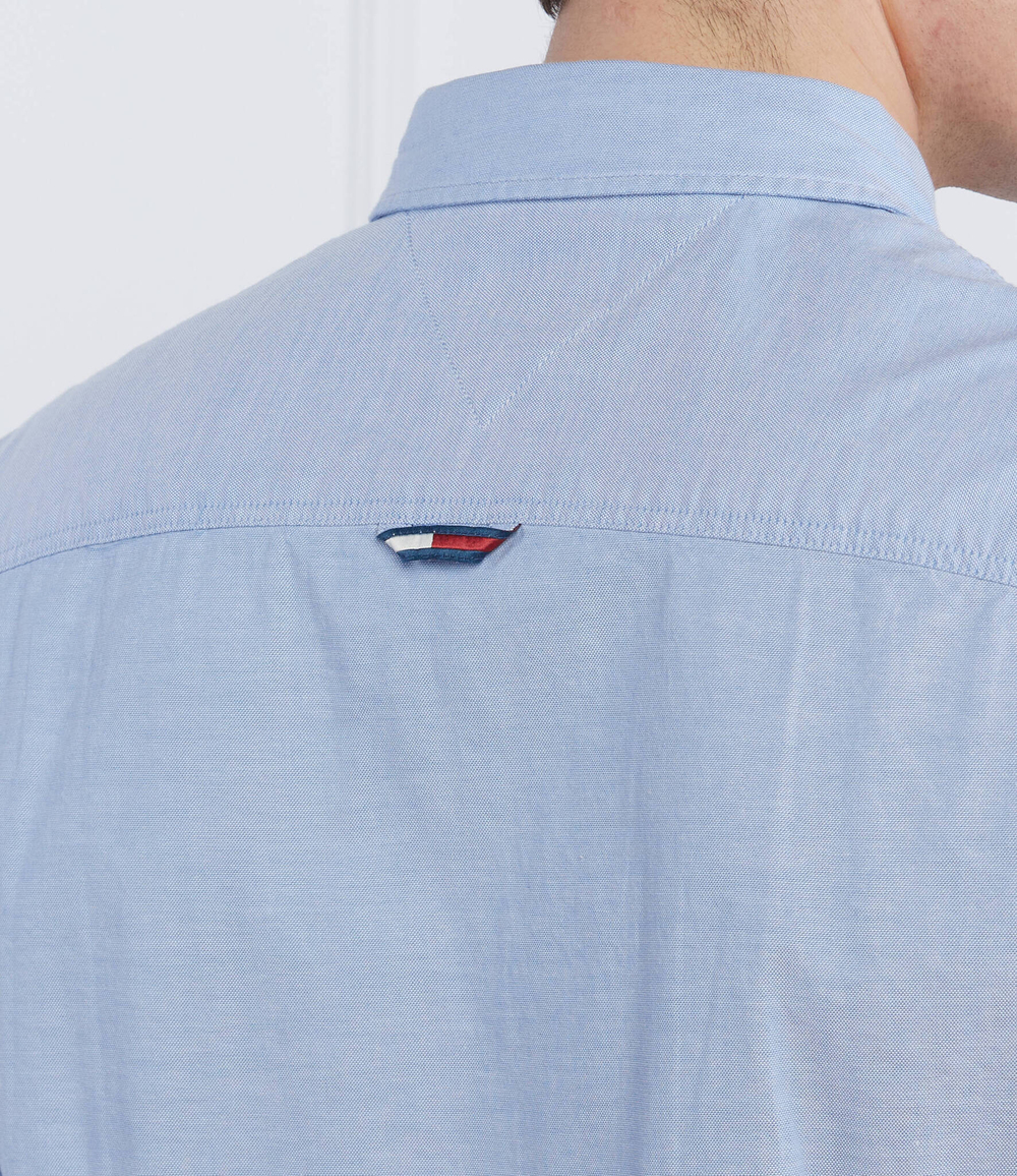 рубашка Tommy Jeans - голубой(DM0DM09594)