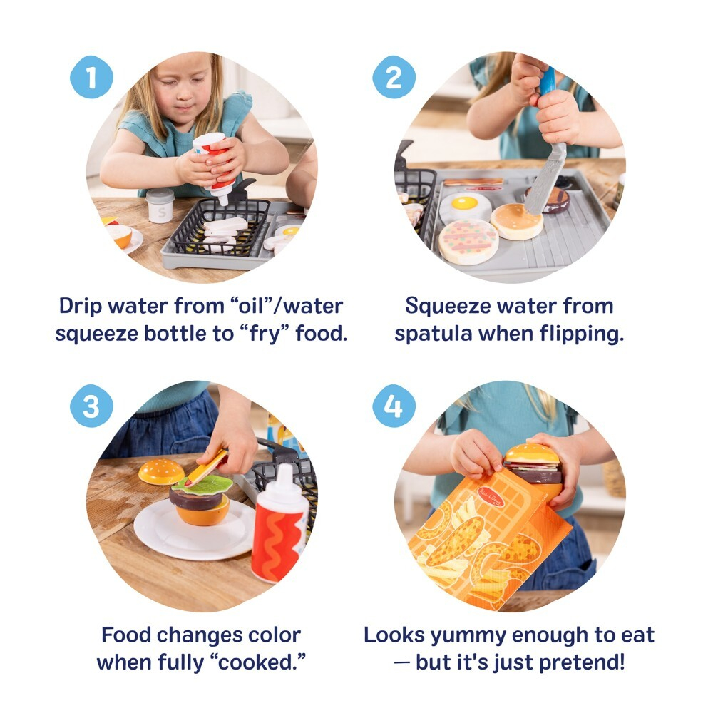 Melissa & Doug - Набор GRILL с водной раскраской Water WOW! 20155251
