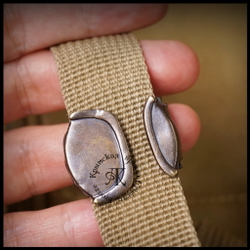 Клипса для системы MOLLE для рюкзака "Орел" , латунь