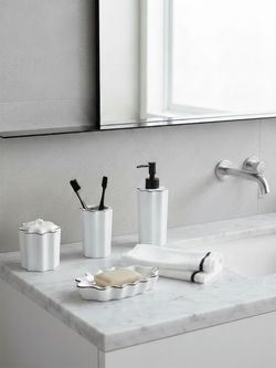 Банка для хранения Camellia, белая