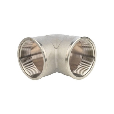 Отвод 90° с внутренней резьбой STOUT SFT 0014 - 2" (для стальных труб, латунь никелированная)