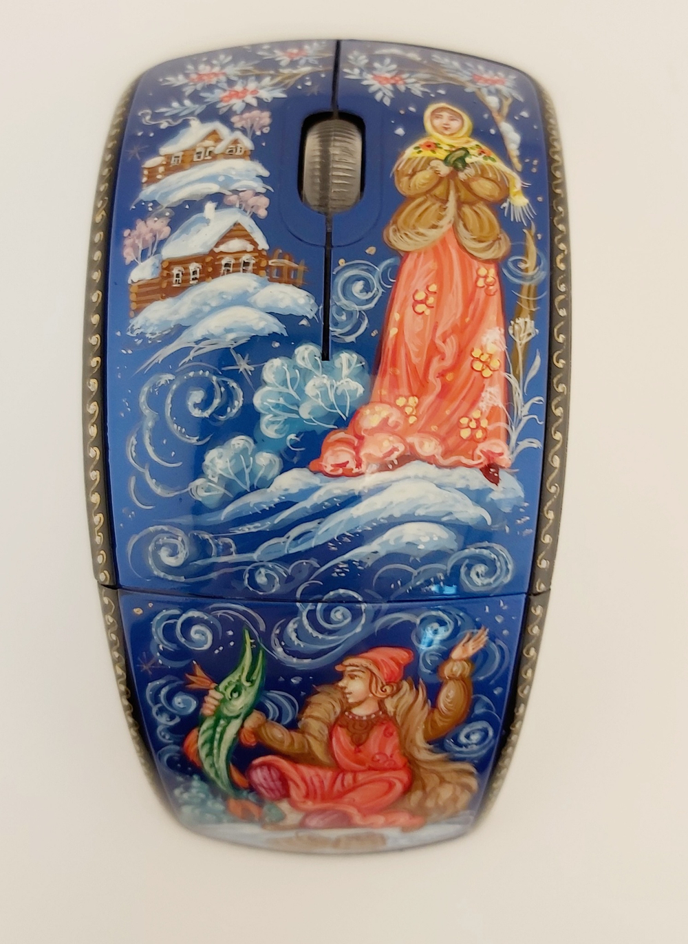 Мышь беспроводная, складная "Емеля" N4