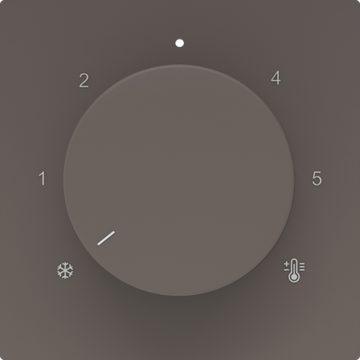 Накладка для регулятора тёплого пола DB23100,  мокко,  серия A07
