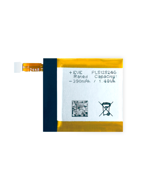 Аккумулятор для Huami Amazfit Trex Pro Verge Lite Gtr A1918 / A1808 / A1801 / A1811 PL512524G 390 mAh