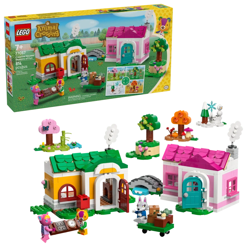 Конструктор LEGO Animal Crossing 77057 Креативные дома: Сезоны веселья