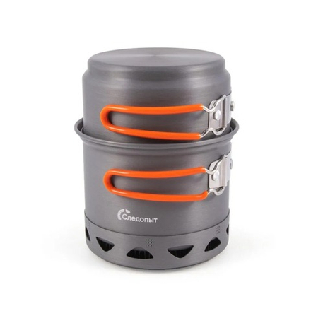 Набор посуды с радиатором СЛЕДОПЫТ FORZA анодир. алюм.