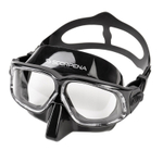 Маска для плавания Scorpena Apnea F1 черный силикон