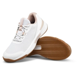 Женские Кроссовки теннисные Wilson Intrigue Pro Clay - white/cameo rose/gum