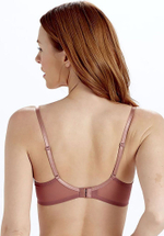 Элегантный тончайший бюстгальтер с чашками на косточках (Размер: 36B) (Цвет: черный)