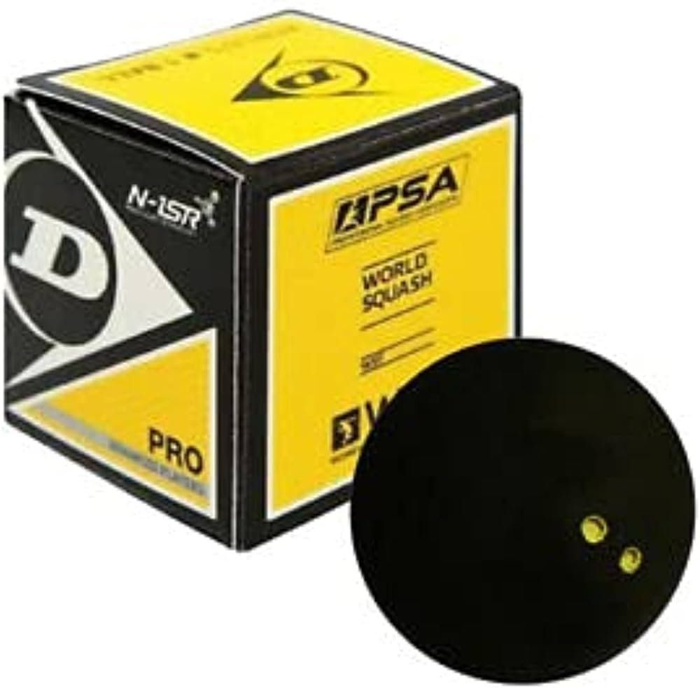 Мячи для сквоша DUNLOP SB PRO 2 YELLOW