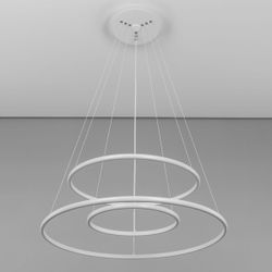 Citilux Неон Смарт CL731A090E RGB Умная подвесная люстра Белая