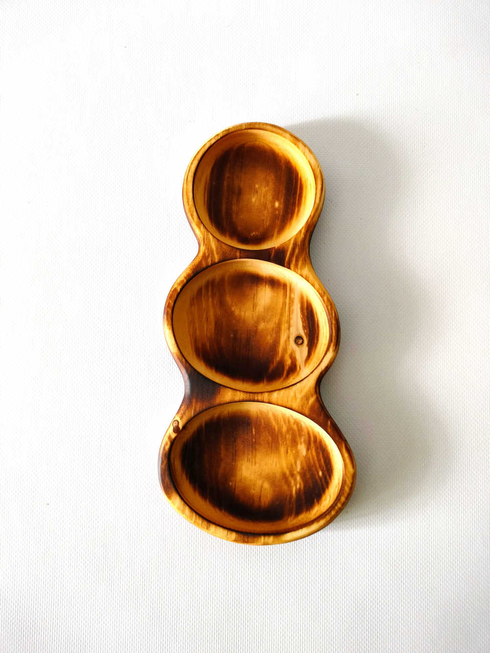 Набор деревянных менажниц из кедра для подачи блюд и закусок "АЗИЯ".