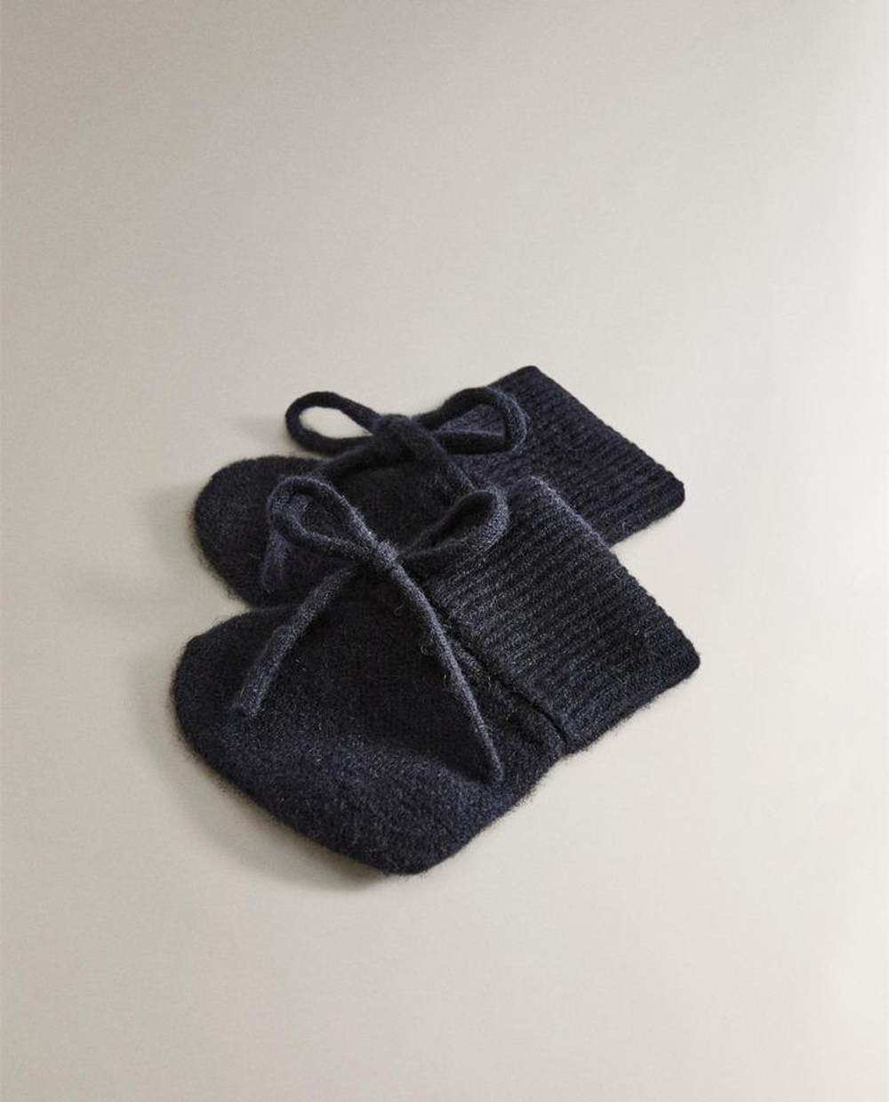 ZARA HOME ДЕТСКИЕ ПИНЕТКИ ИЗ КАШЕМИРА, СИНИЙ