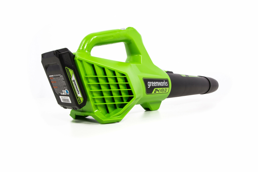 Воздуходувка аккумуляторная GREENWORKS G24ABK2 24V, c 1хАКБ 2Ач и ЗУ (2404807UA)