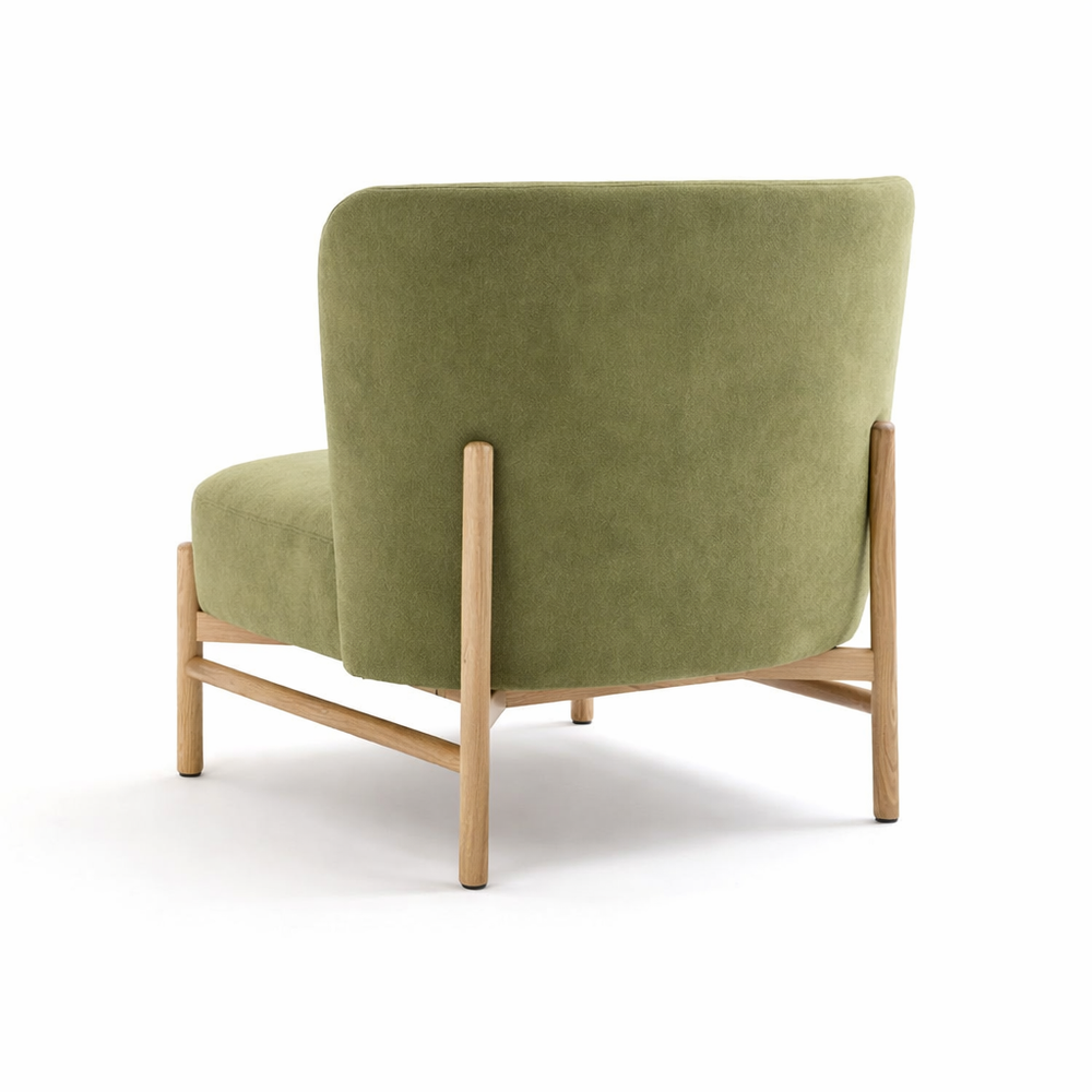 Дизайнерское кресло SIMON нубук