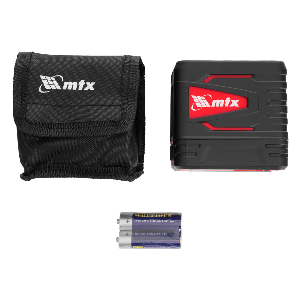 Лазерный уровень QBC GREEN Basic SET, 20 м, зеленый луч, батарейки, резьба 1/4" MTX