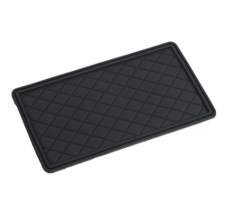 Коврик противоскользящий для телефона 25х14 см с бортиками