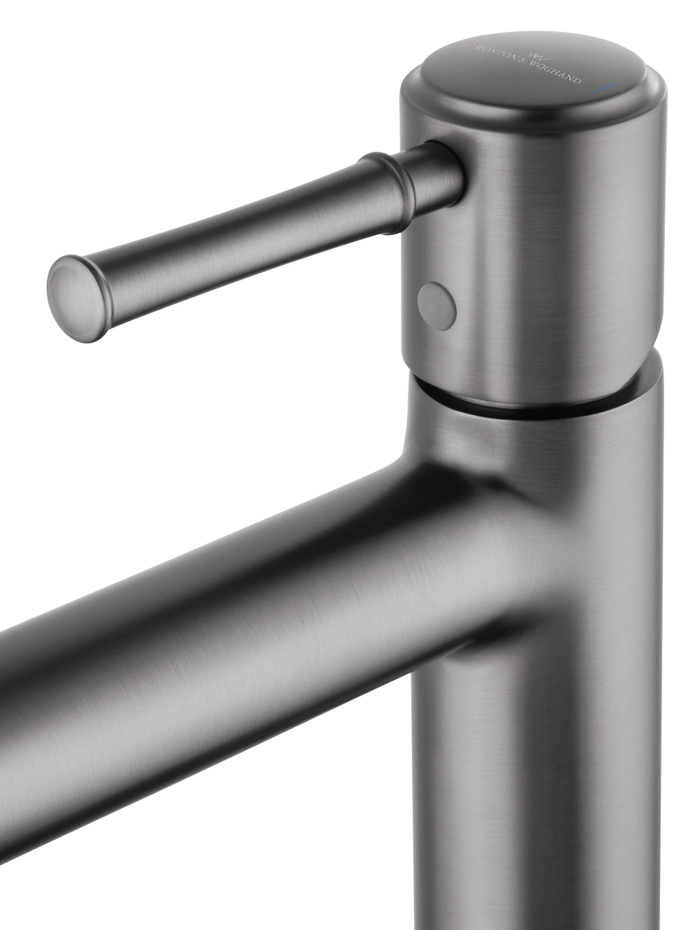 Смеситель для раковины высокий WONZON & WOGHAND TOR, Темный графит (WW-88019073-BGM)