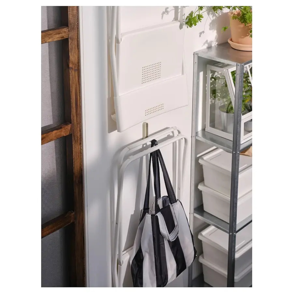 Складной стул - FEJAN ИКЕА, 89х44х42 см, белый, ФЕЙЯН ИКЕА