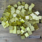 Золотая смальта на основе серебра 15х15 мм (8 гр) - 4 мм