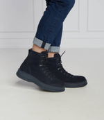 Кожаные трапперы th everyday class w suede hooks Tommy Hilfiger - темно-синий(FM0FM04762)