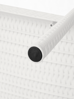 Кресло пластиковое Ola Dom арт.K-GS02 (белое)