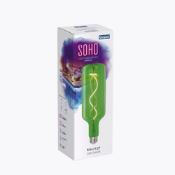 Лампа светодиодная зеленая 5W E27 SOHO CW GREEN LED-SF21 Uniel UL-00007627