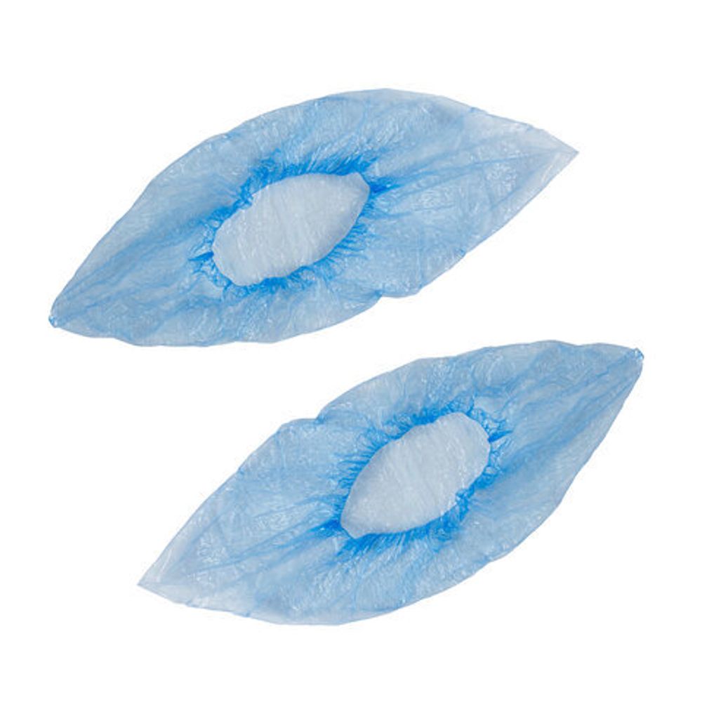 Бахилы комплект 2000 шт. (1000 пар) в упаковке, размер 40х14 см, 1,8 г, ЛЮБАША, 630717