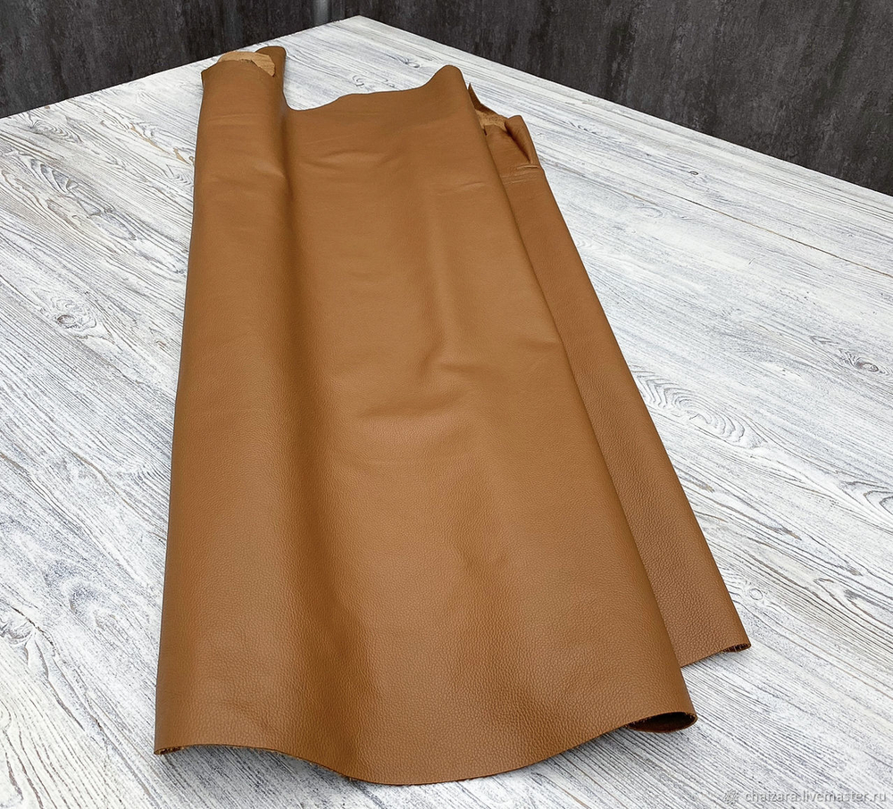 Darren Light Caramel (1,0-1,2-1,4 мм), натуральная кожа