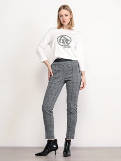 Лонгслив из хлопка и модала