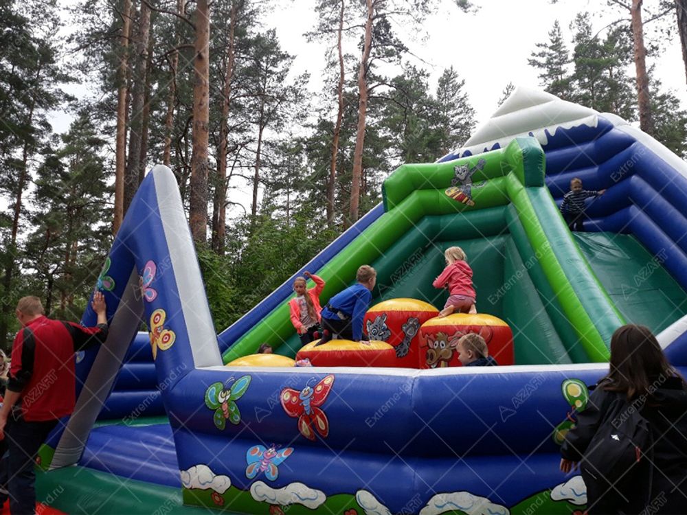 Батут-горка "Пик"