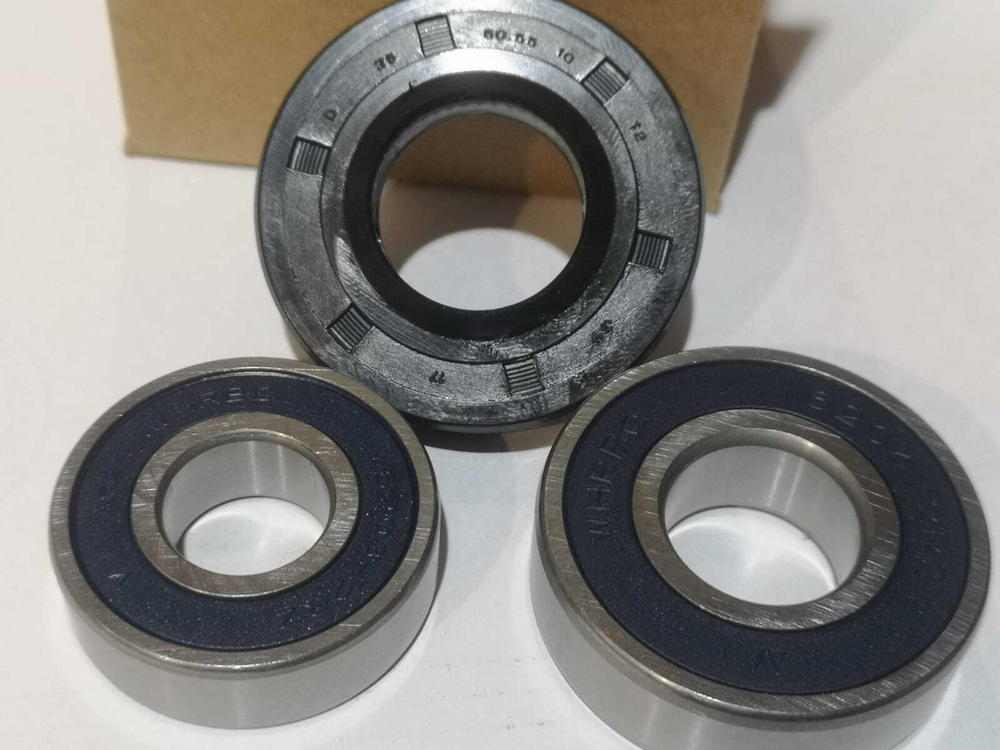 Ремкомплект 25x50.55x10/12  6203 - 6204 стиральной машины Samsung (Самсунг) подшипник плюс сальник плюс смазка