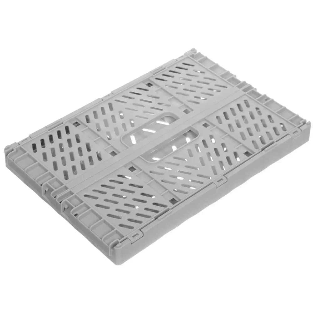 Ящик для хранения складной «ДЭСПО», цвет серый, 30.5*19.7*12.5