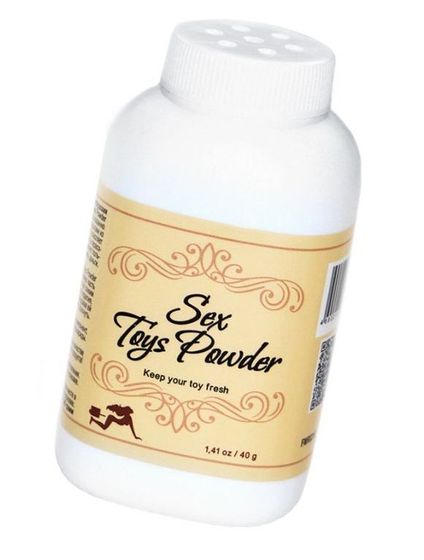 Пудра для ухода за секс-игрушками Sex Toys Powder - 40 гр.