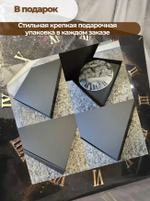 Настенные часы-картина из эпоксидной смолы подарочные