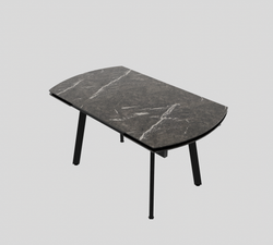 Стол керамический "Князь" (Чёрный), ДСВ-Мебель, г. Пенза