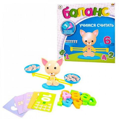 Настольная игра ABtoys Академия Игр "Баланс Учимся считать
