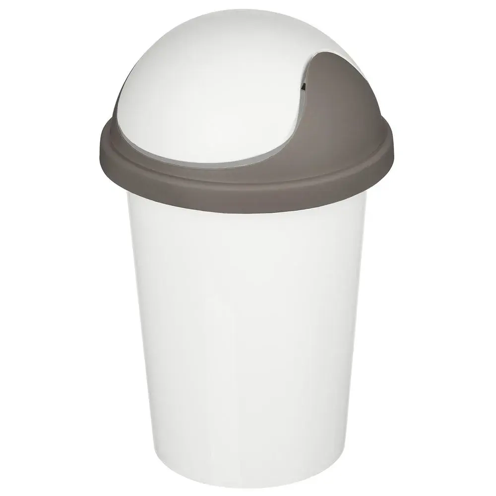 Контейнер для мусора Rambai круглый 10л (светло-серый) (комплект 10 шт)