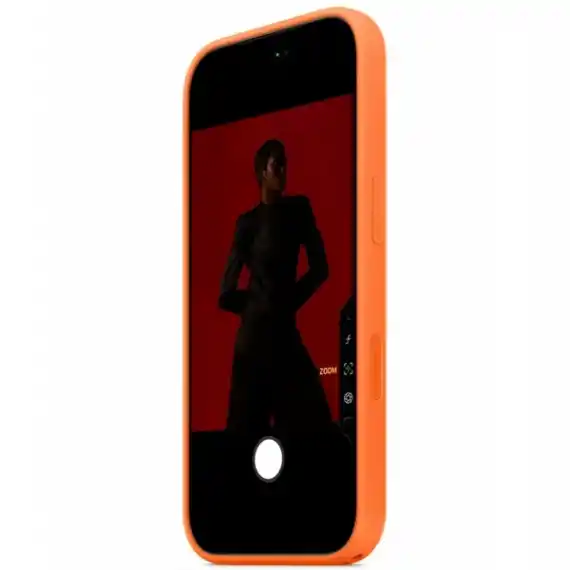 Чехол Apple iPhone 17 Pro Silicone Case with MagSafe - Orange (MGFE4) оранжевый