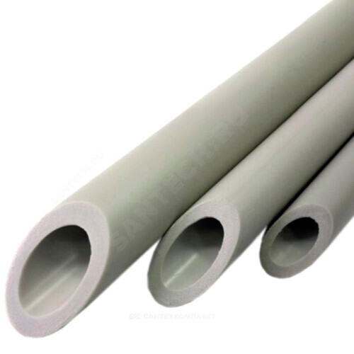 Труба PP-R серая Дн 25х4,2 Ру20 SDR6 Т<80С L=4м VALFEX 10102025Г .