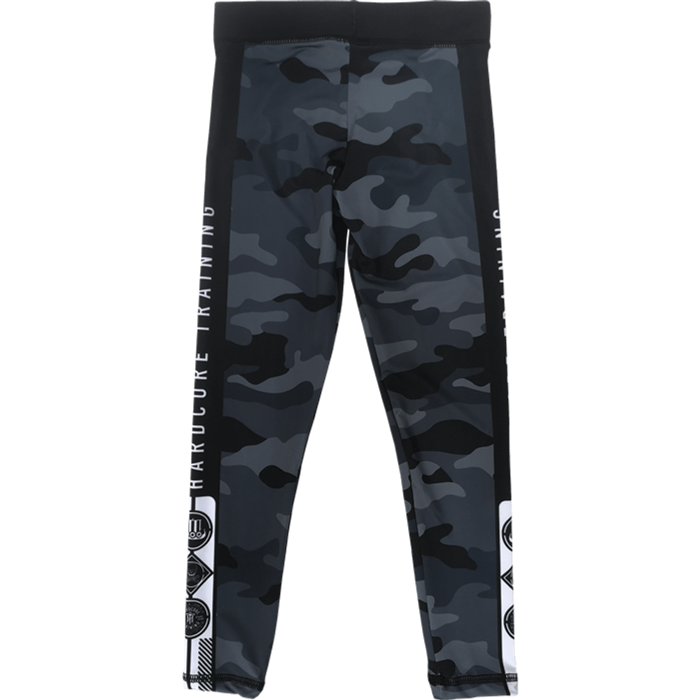 Детские компрессионные штаны Hardcore Training Night Camo 2.0