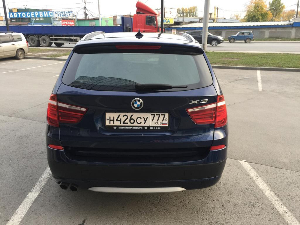 BMW X3, 2012 год