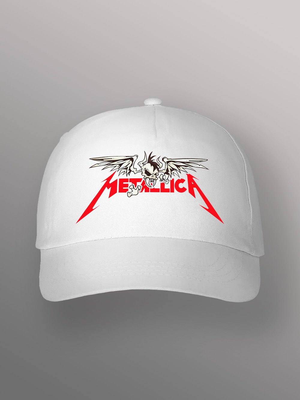 Бейсболка metallica череп