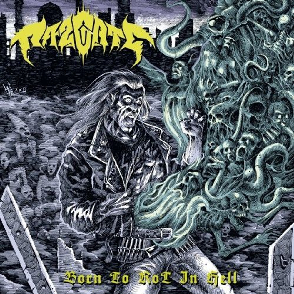 RAZGATE - Born To Rot In Hell, музыкальный компакт диск
